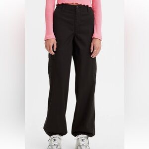 Levi's Women's Mid Rise Cargo Jeans
